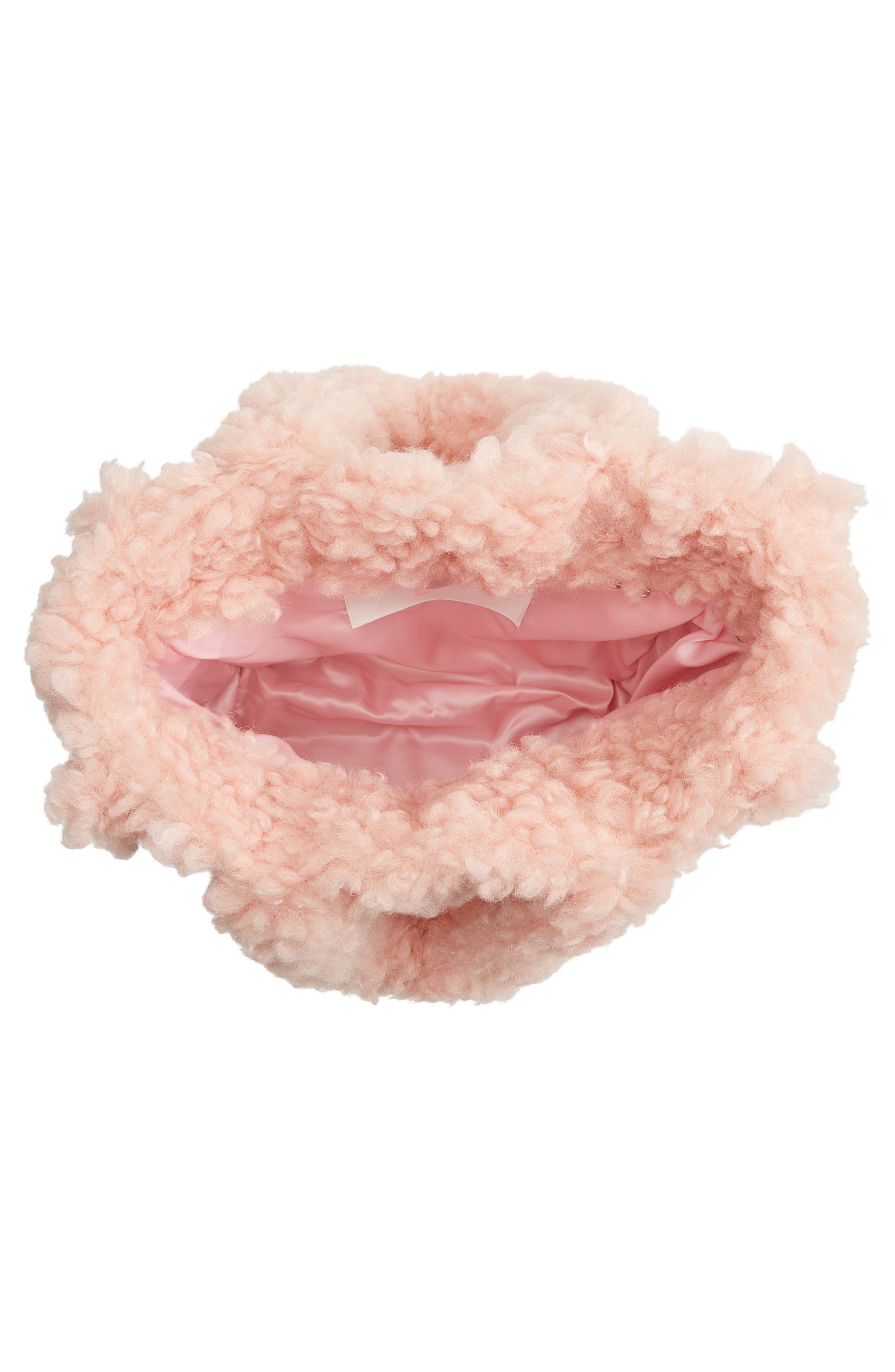 Stand Studio Medium Lolita Faux Sherling Tote, Alternate, color, 