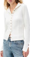 rag & bone Rib Button-Up Cardigan