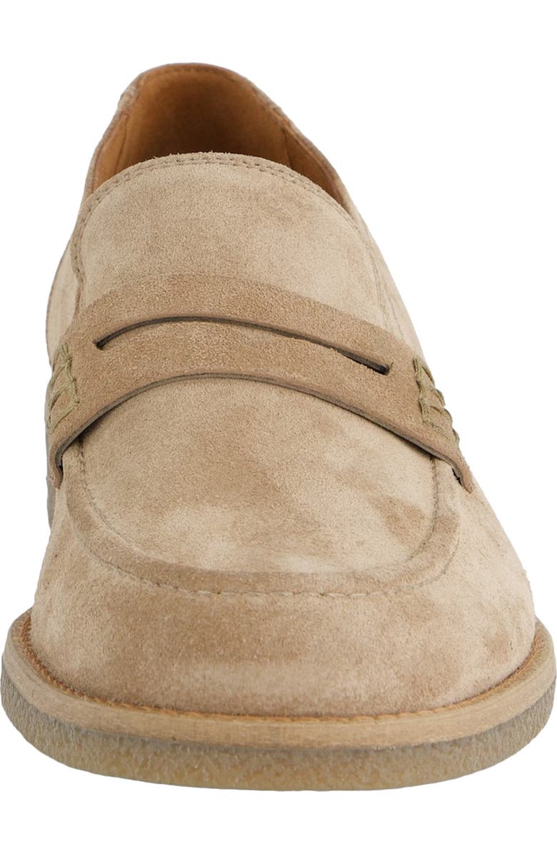 Paul Green Cohen Penny Loafer, Alternate, color, Almond Soft Suede