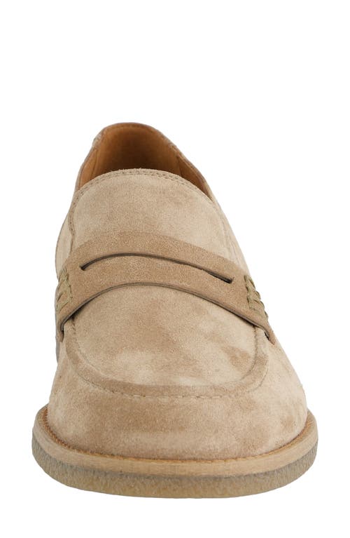 Paul Green Cohen Penny Loafer In Brown