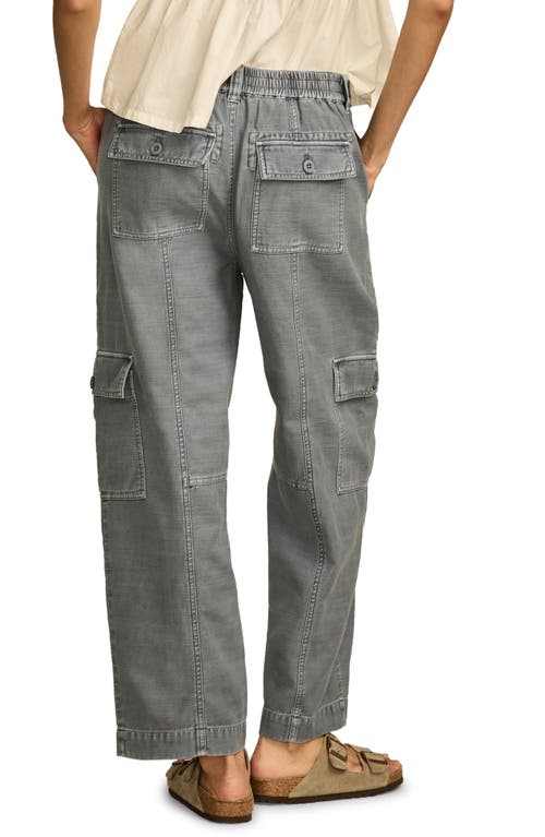 LUCKY BRAND LUCKY BRAND STRAIGHT LEG SLUB CARGO PANTS