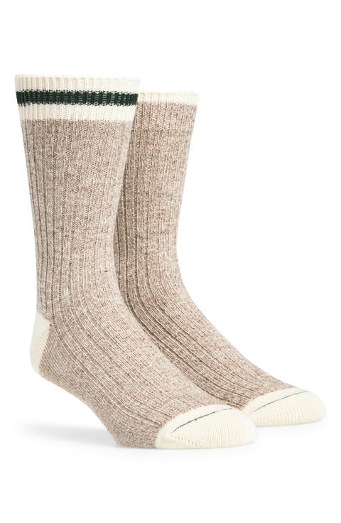 Plus 2-Pack Ragg Cotton Blend Socks