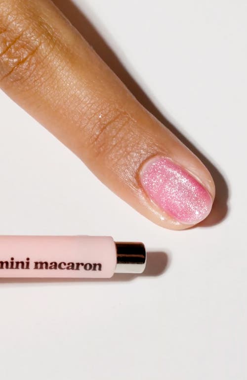 Le Mini Macaron Velvet Cat Eye Gel Manicure Kit In Pink