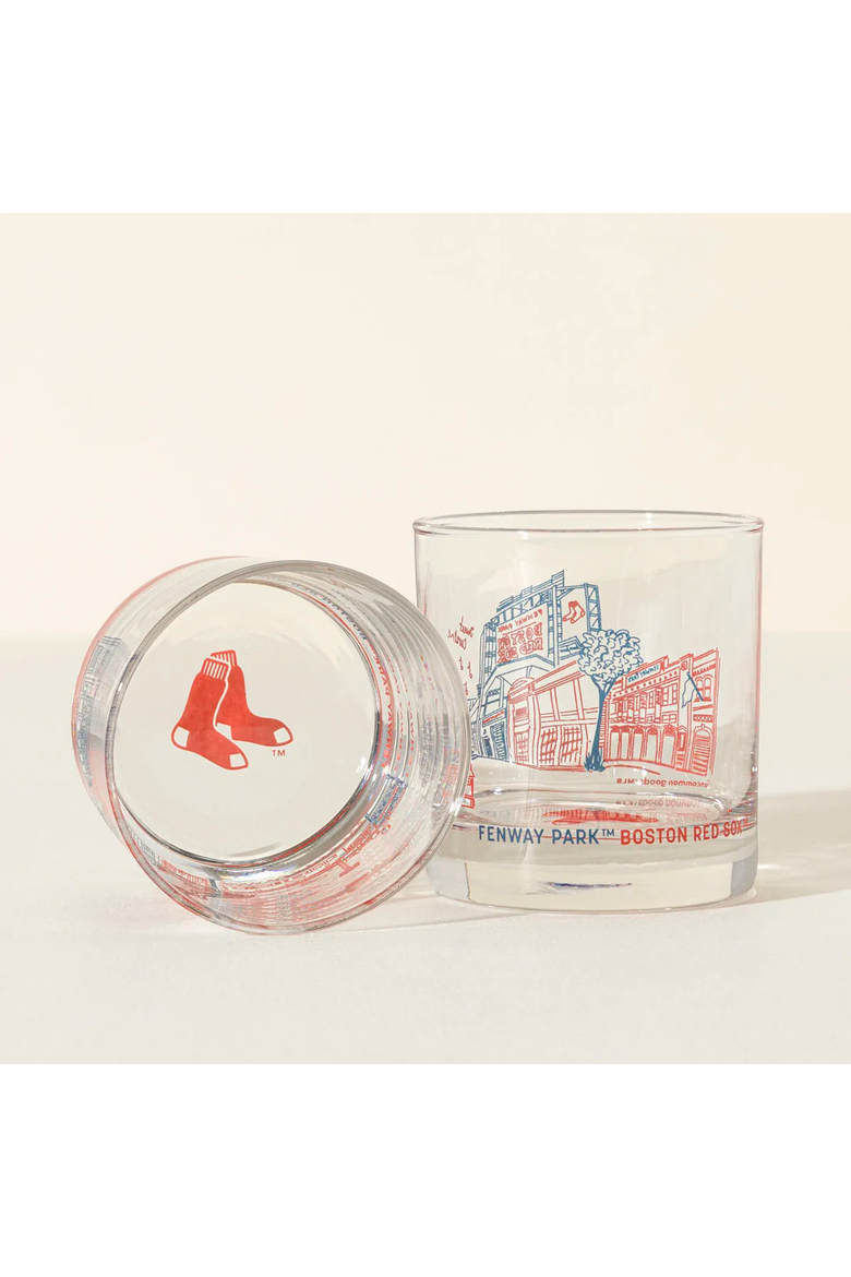 MLB Stadiumscape Rocks Glasses - Set of 2, Alternate, color, Chicago Cubs