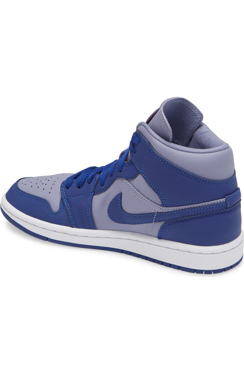 Jordan Air Jordan 1 Mid SE Sneaker, Alternate, color, Iron Purple/ Deep Royal Blue