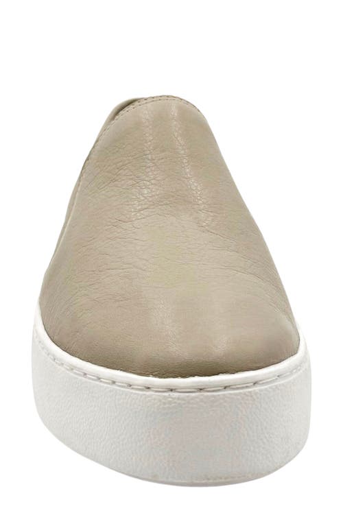 Chelsea Crew Ulta Platform Slip-on Sneaker In Taupe Leather