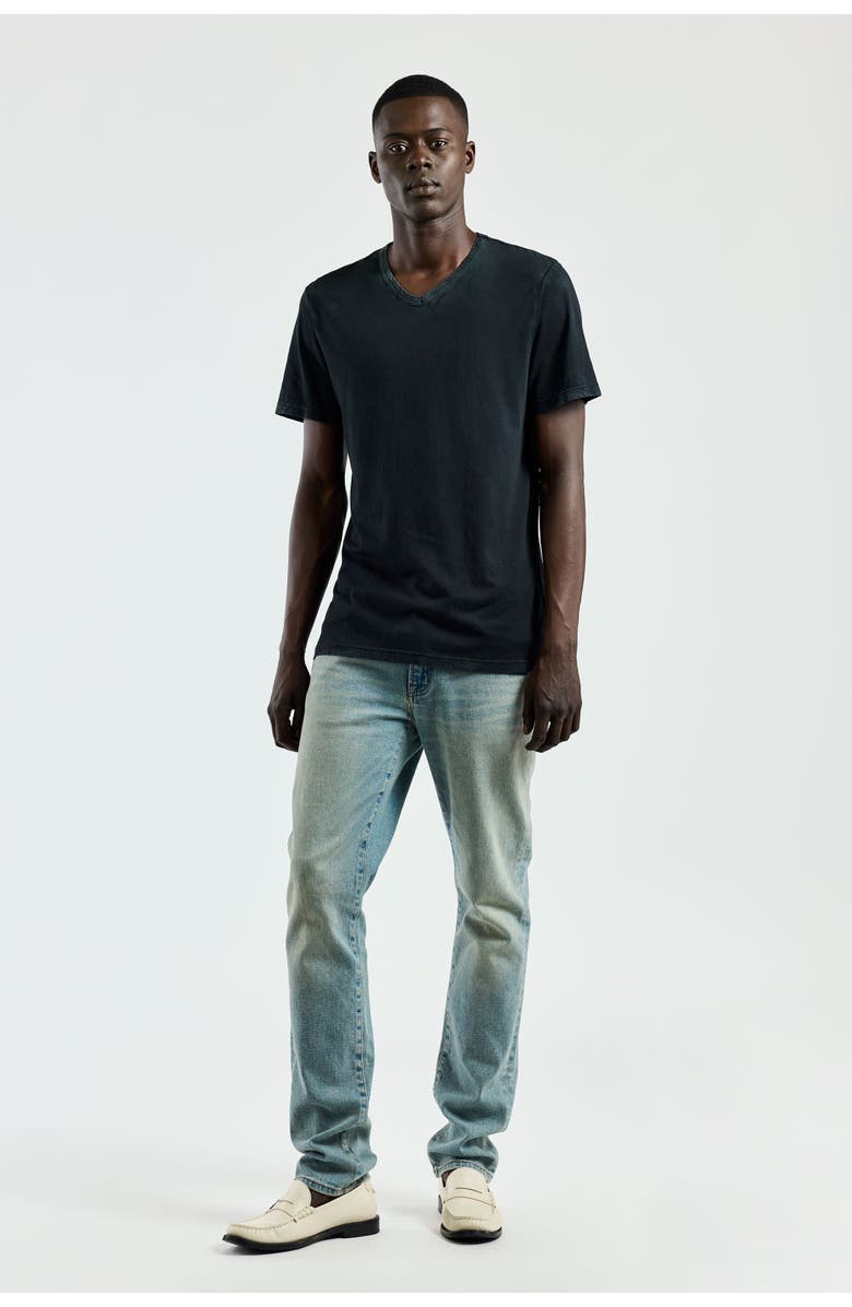 COTTON CITIZEN Classic V-Neck Tee, Alternate, color, Vintage Black