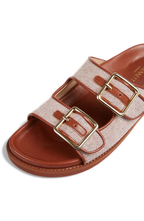 Lk Bennett Ionna Slide Sandal In Tan
