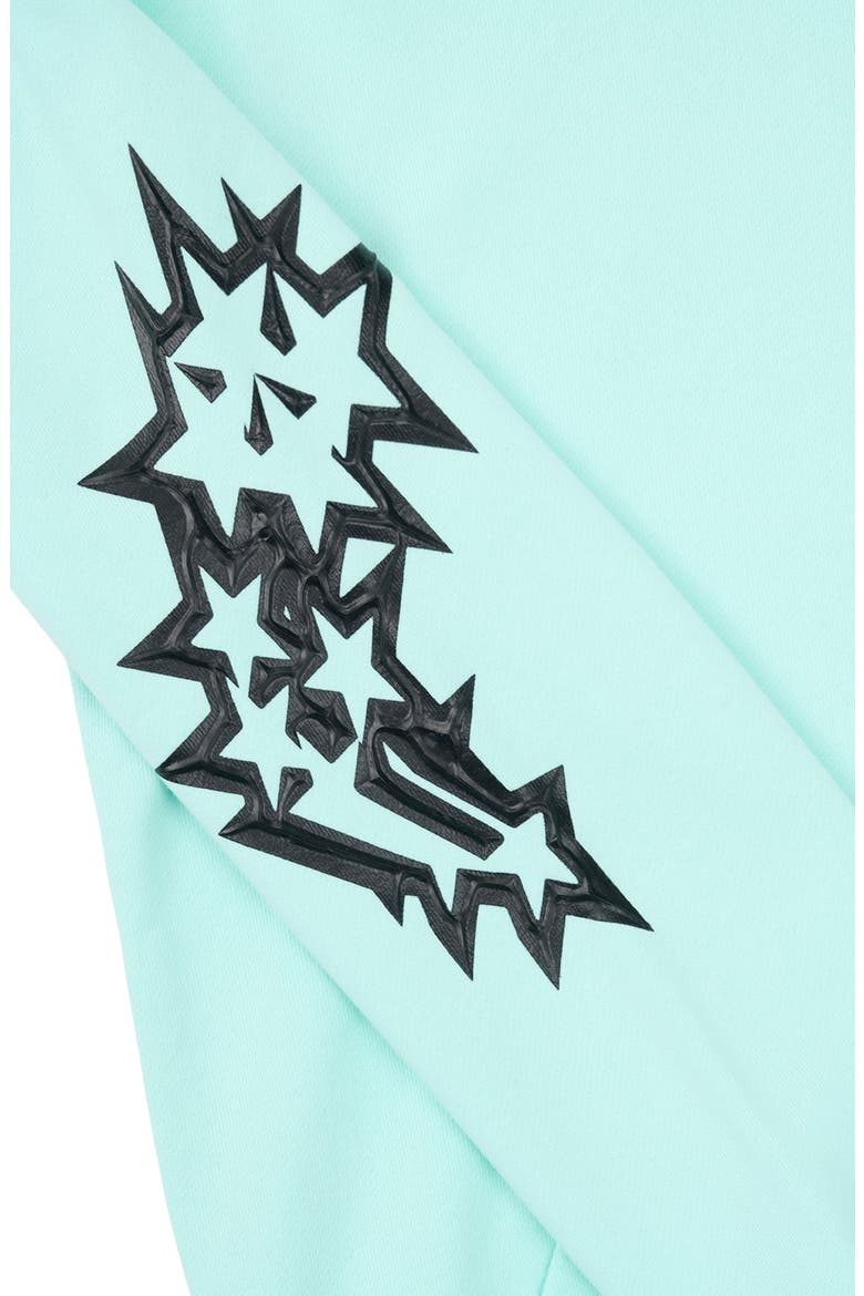 Kids' Eden Hoodie, Alternate, color, TURQUOISE SPIKE RTA