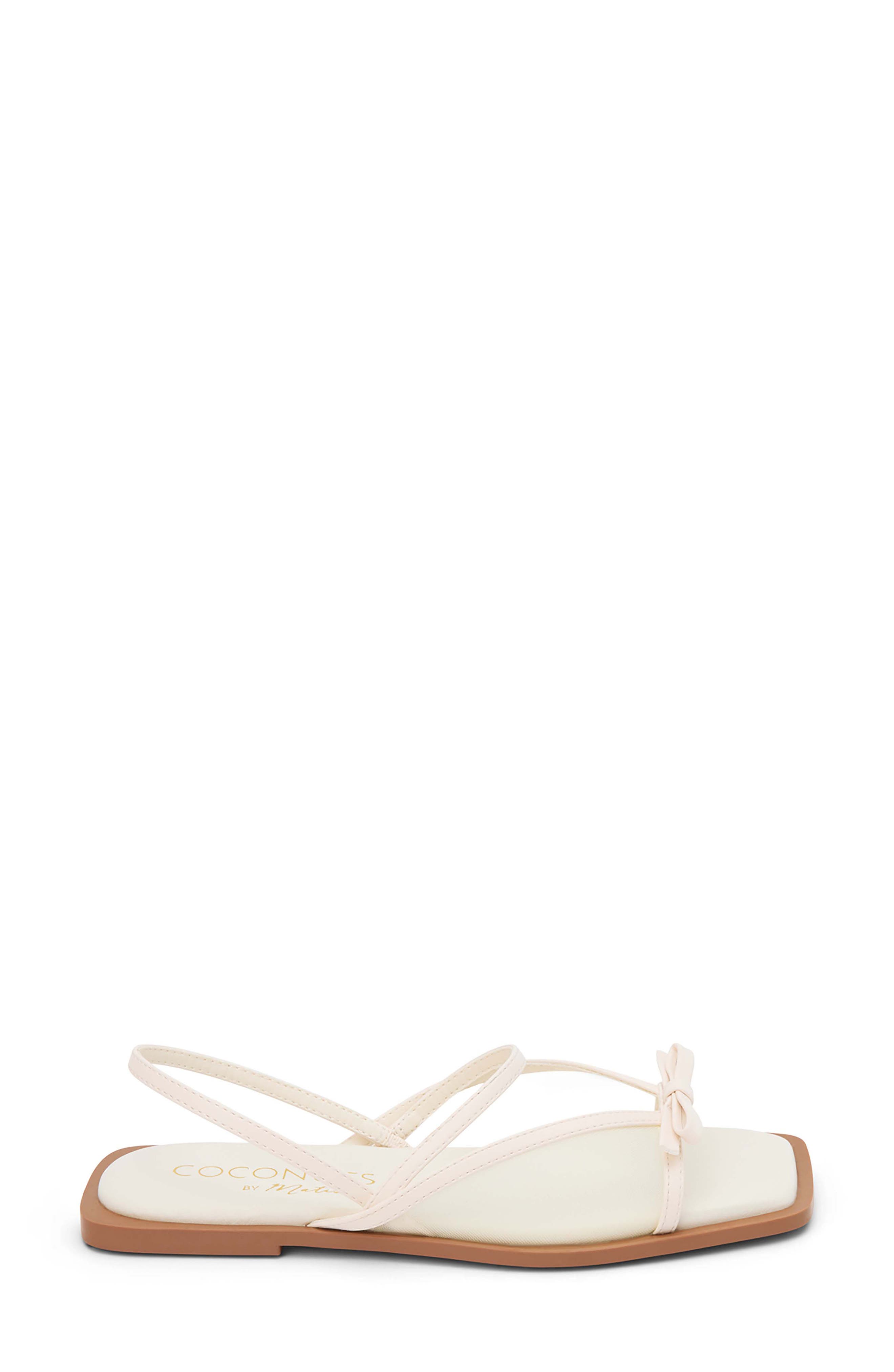 Coconuts by Matisse Tropea Slingback Sandal, Alternate, color, Ivory