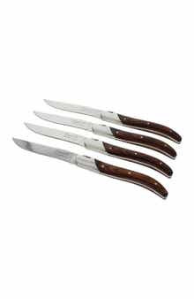 FRENCH HOME Laguiole Connoisseur Rosewood Steak Knives - Set of 4