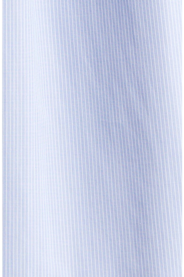 Classic Logo Stripe Button-Up Shirt, Alternate, color, BLUE WHITE STRIPE