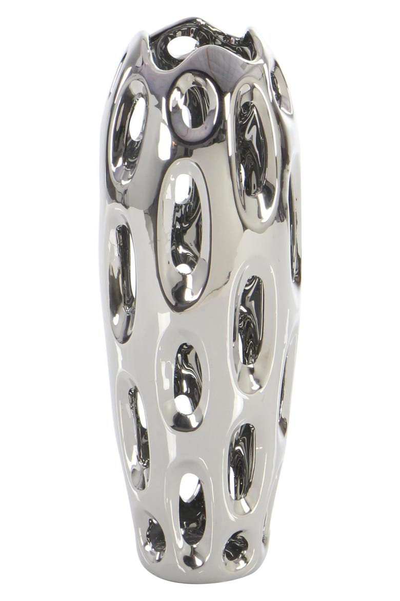 Dolomite Vase, Main, color, SILVER