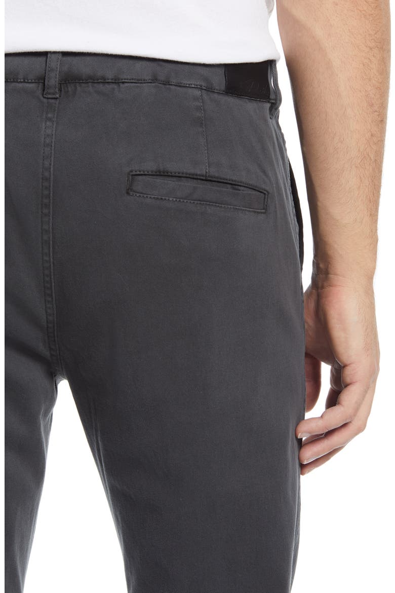 Thomas Cotton Twill Pants, Alternate, color, CHARCOAL