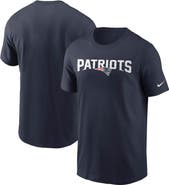 Nike Men's Nike Navy New England Patriots Team Wordmark T-Shirt