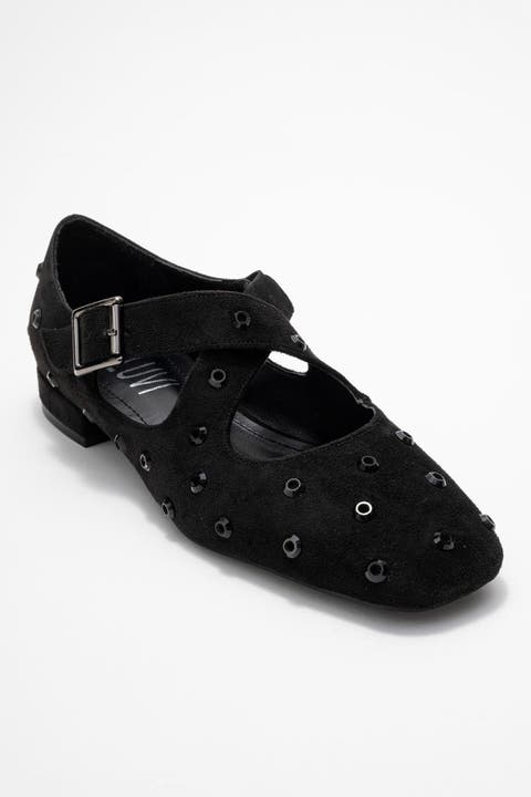 Addison Cross Strap Mary Jane Shoes (Women)