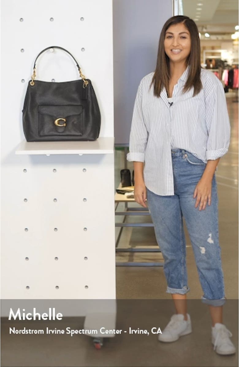 Tabby Leather Shoulder Bag, sales video thumbnail