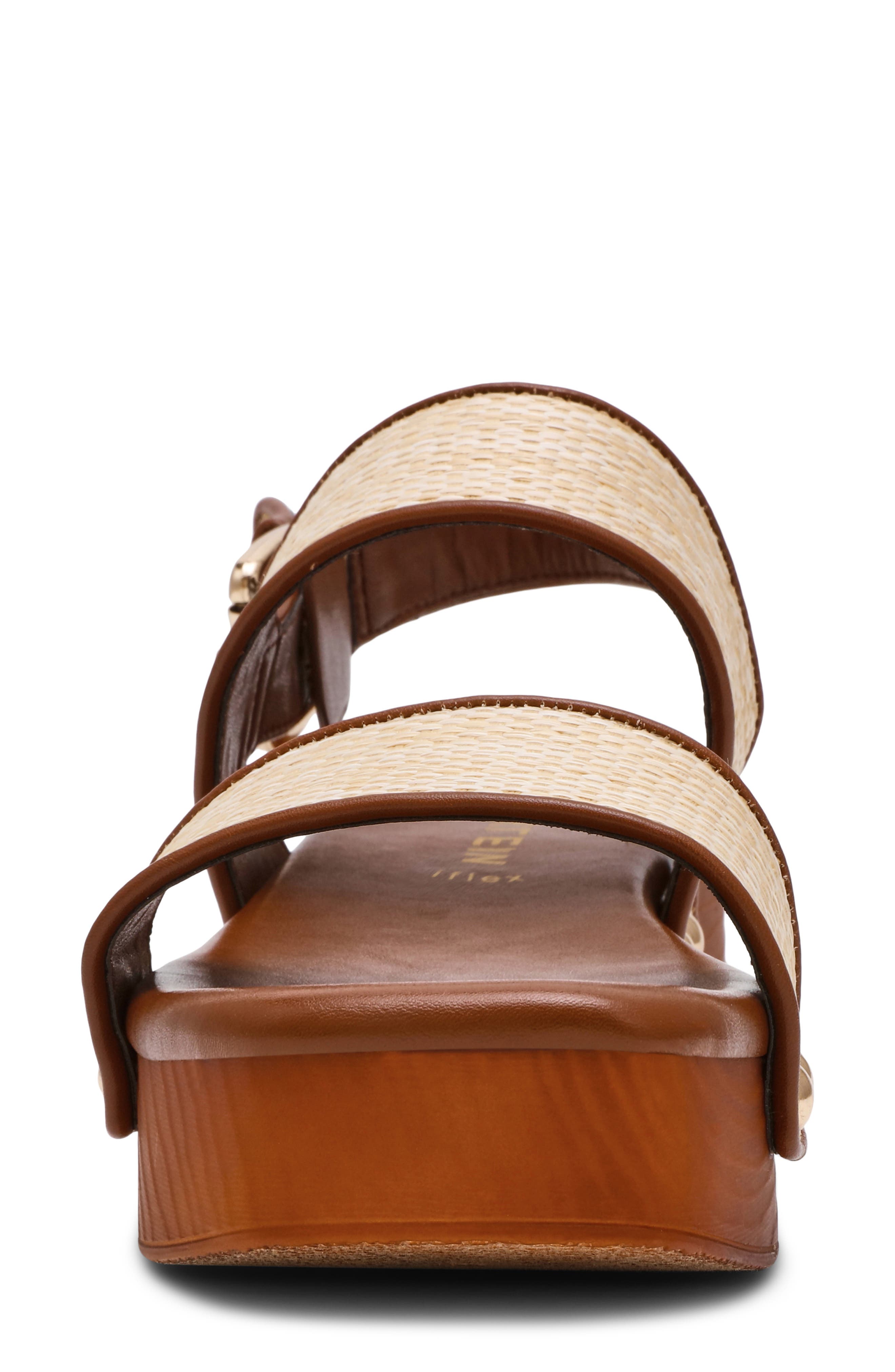 Fern Slingback Platform Sandal, Alternate, color, NATURAL RAFFIA