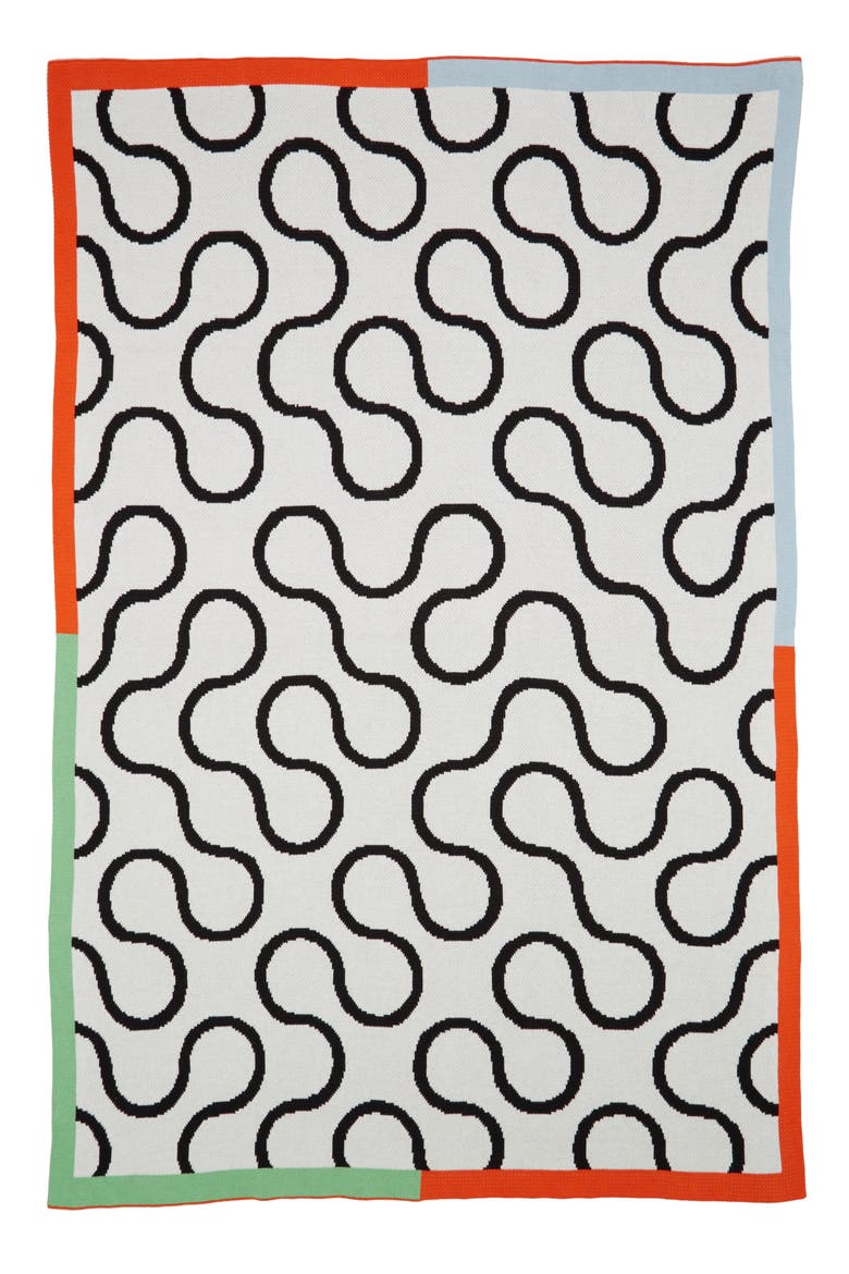 Arc Throw Blanket, Alternate, color, MULTI