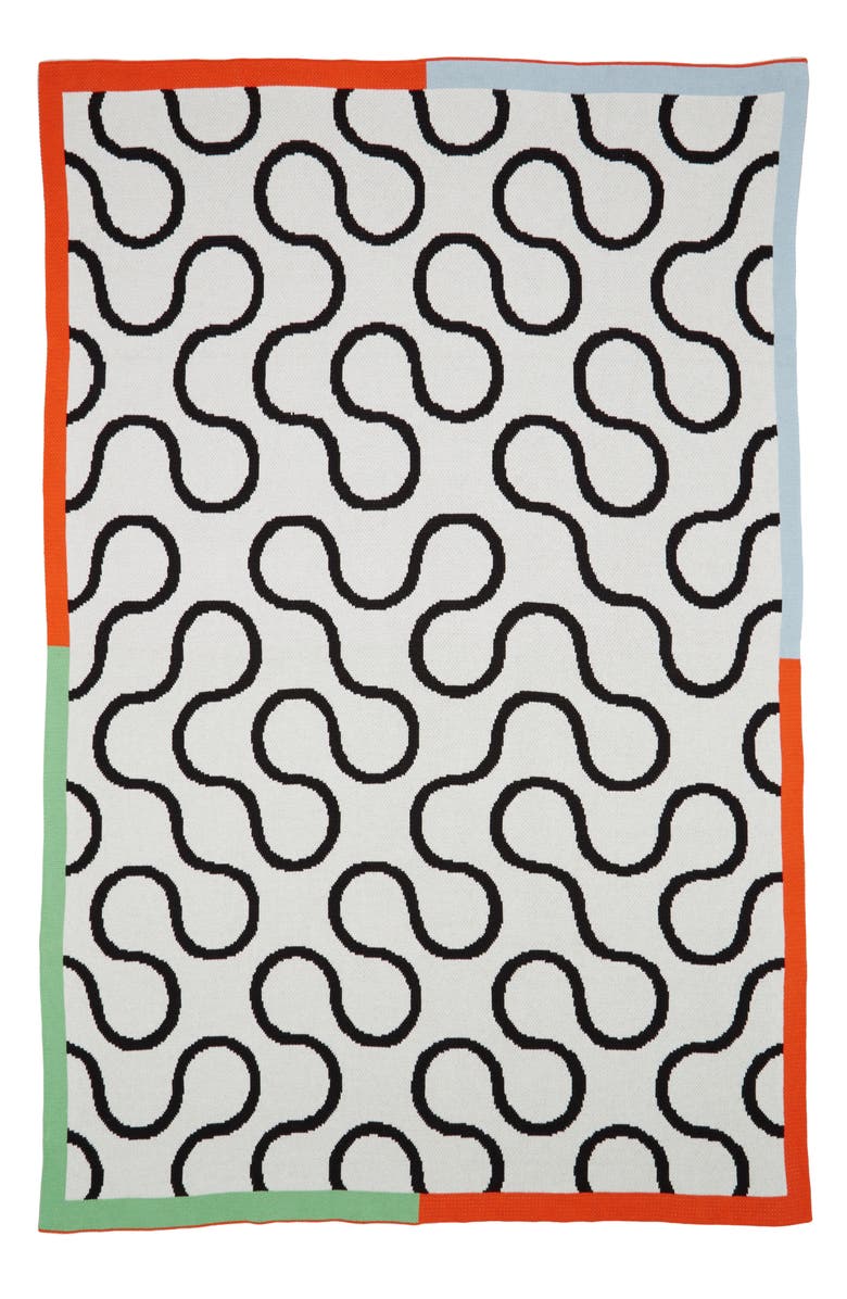 Dusen Dusen Arc Throw Blanket, Alternate, color,
