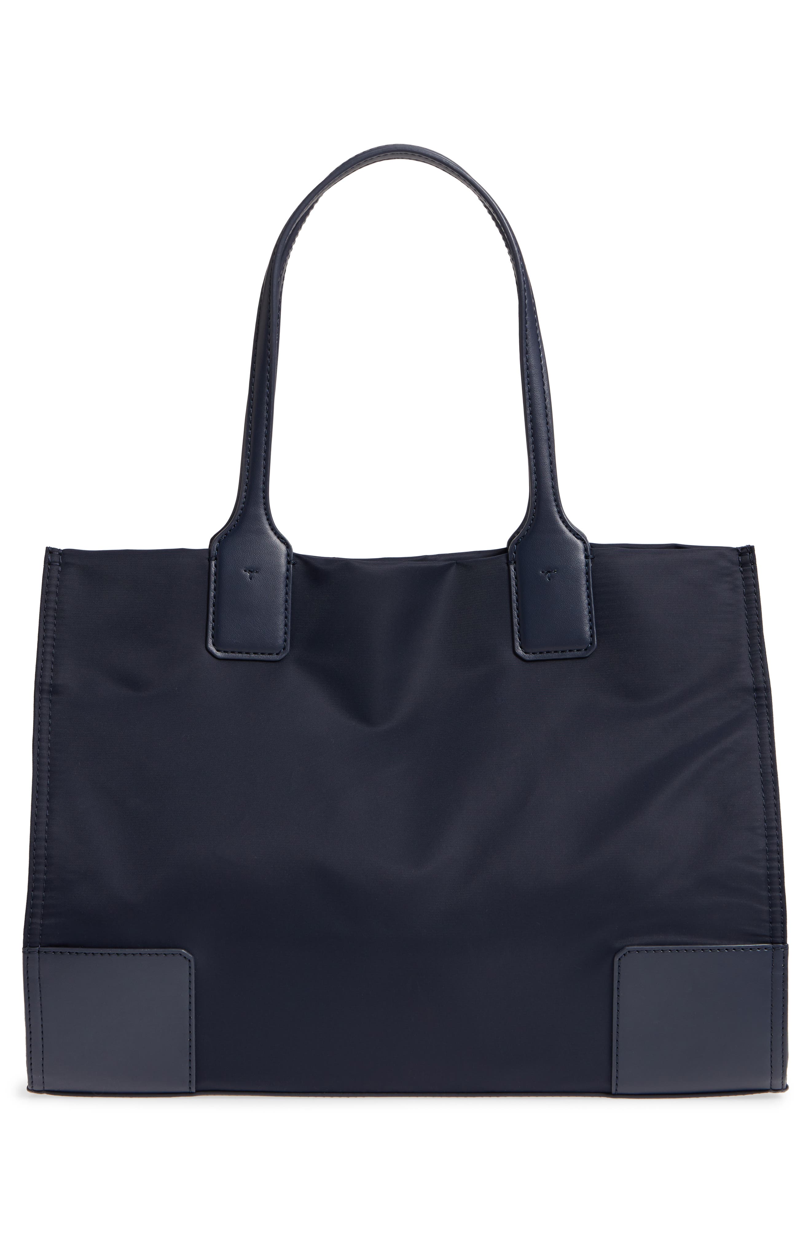 'Mini Ella' Nylon Tote, Alternate, color, TORY NAVY