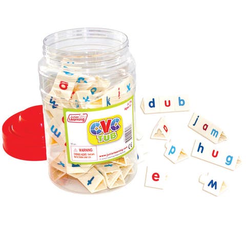 Cvc Triblocks Tub, 90 Blocks, Phonemic Awareness, Pre K1