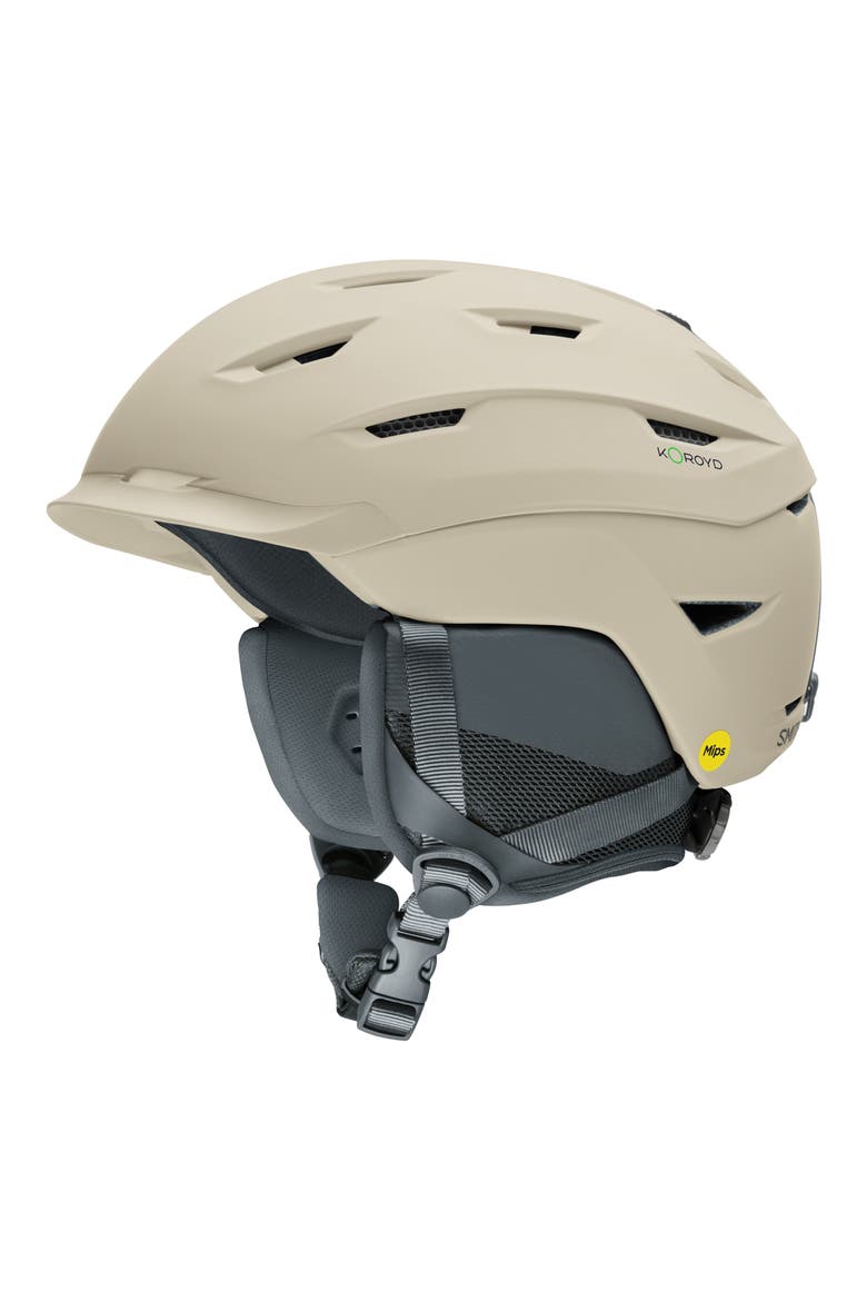 Level Snow Helmet with MIPS Round Contour Fit, Main, color, MATTE CHALK