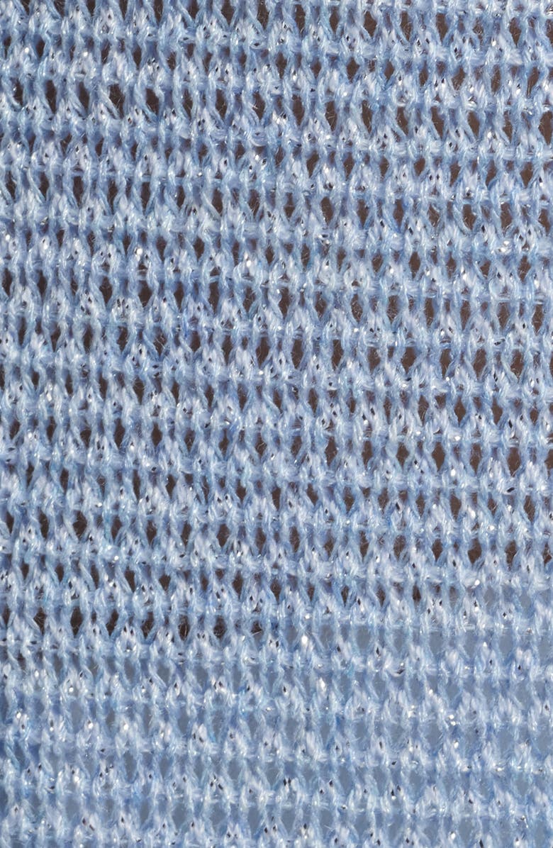 KOBI HALPERIN Metallic Sweater Tank, Alternate, color, Light Blue