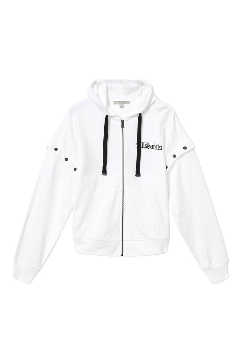 Gig Amphia Zip Hoodie, Alternate, color, OPTIC WHITE