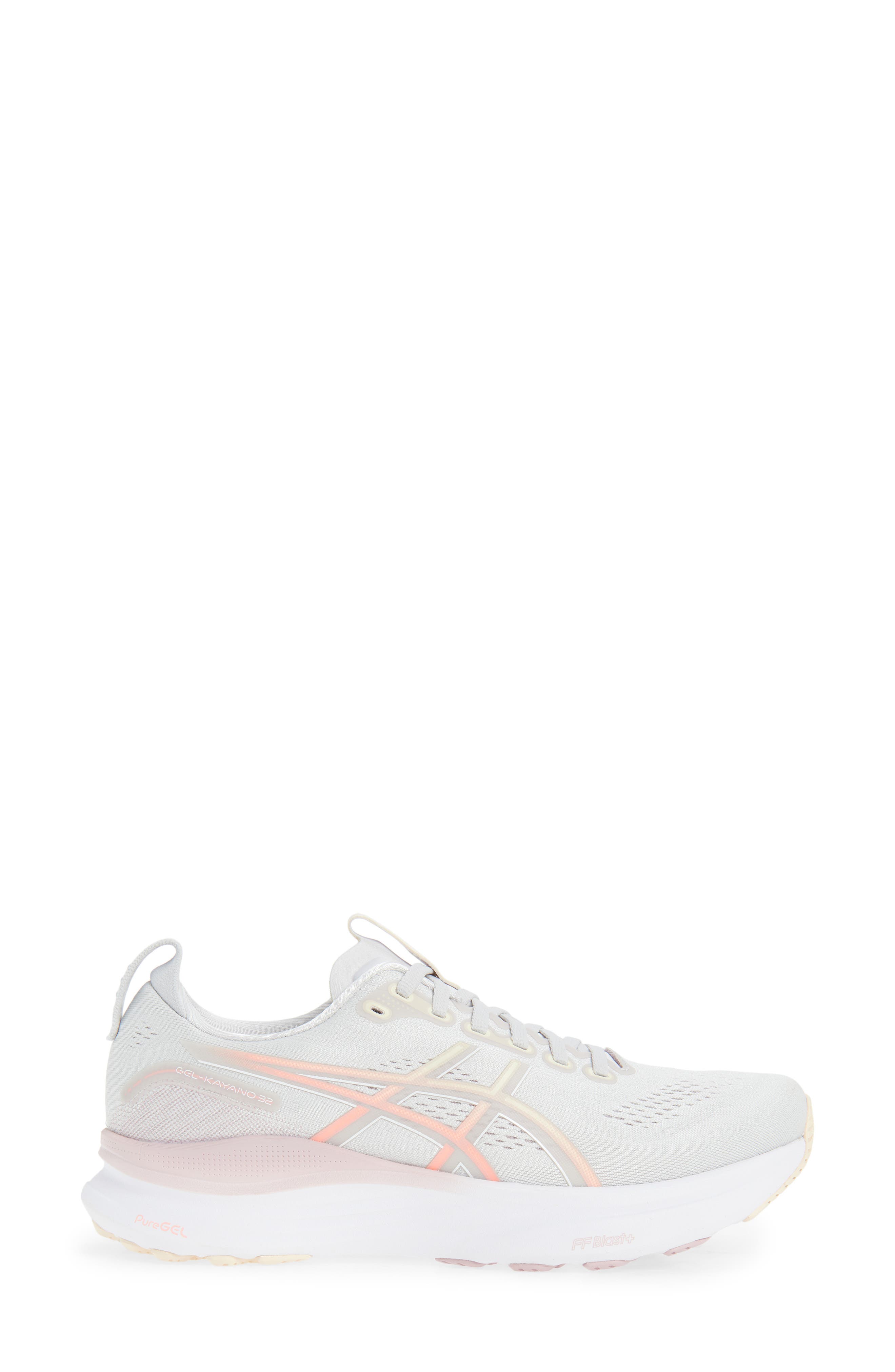 GEL-KAYANO® 32 Running Shoe, Alternate, color, CLOUD GREY/ SEASHELL