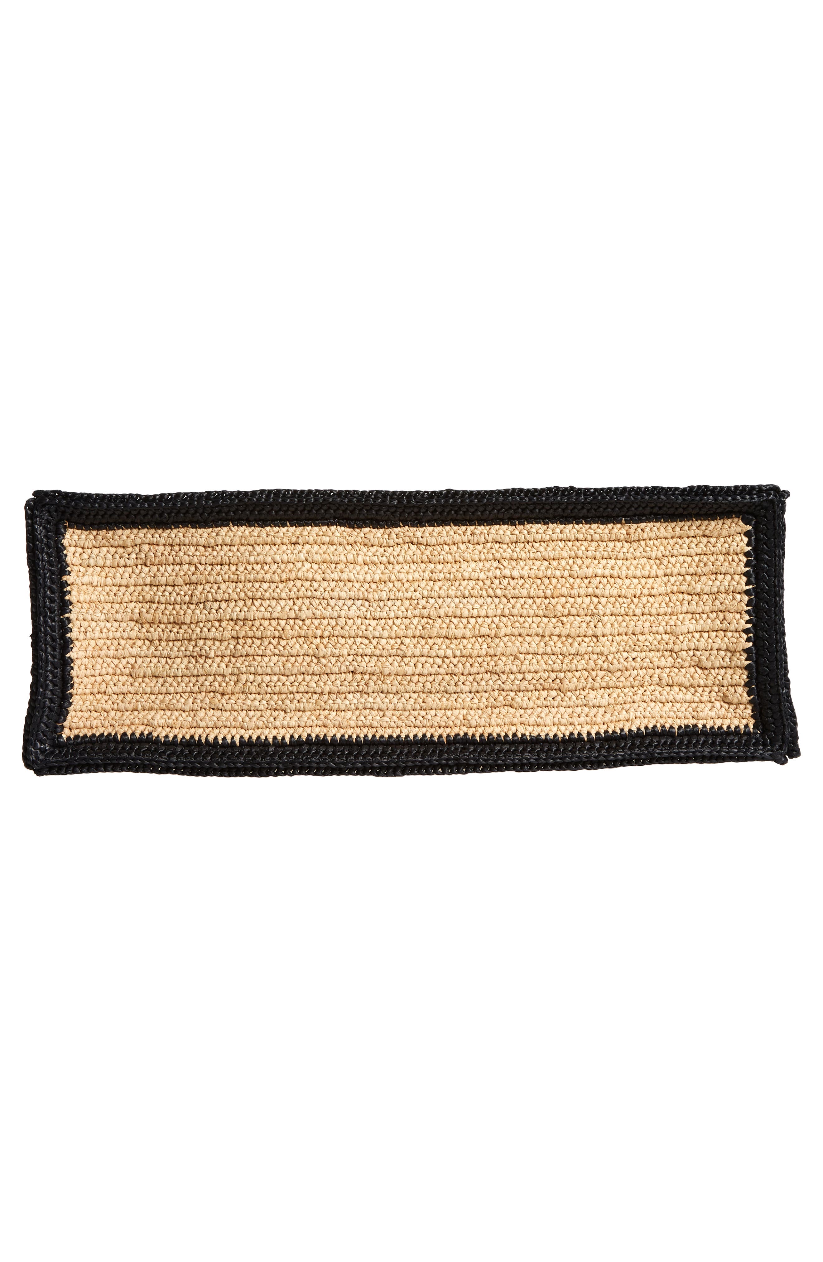 Saint Laurent Large Rive Gauche Logo Woven Tote, Alternate, color, 