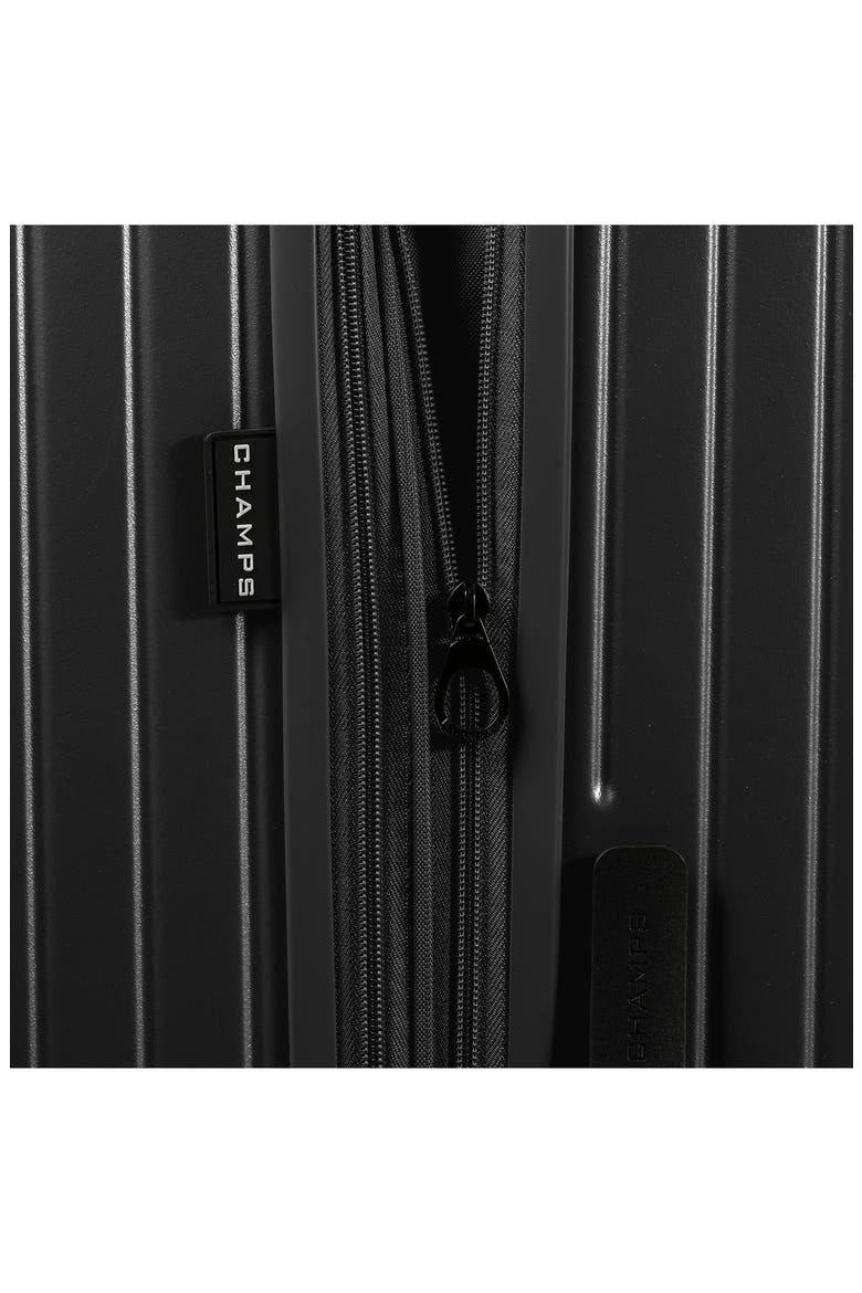 Fresh II 3-Piece Wheeled Luggage Set, Alternate, color, BLACK