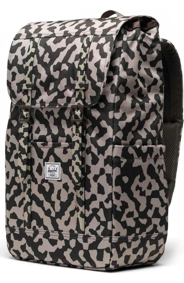 Herschel Supply Co. Retreat Recycled Polyester Backpack, Alternate, color, Shadow Pixel