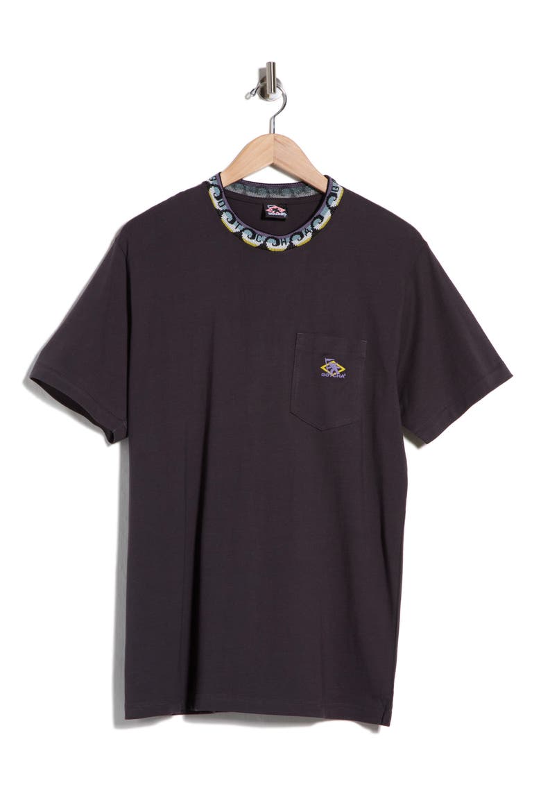 Barrell Knit T-Shirt, Alternate, color, OBSIDIAN