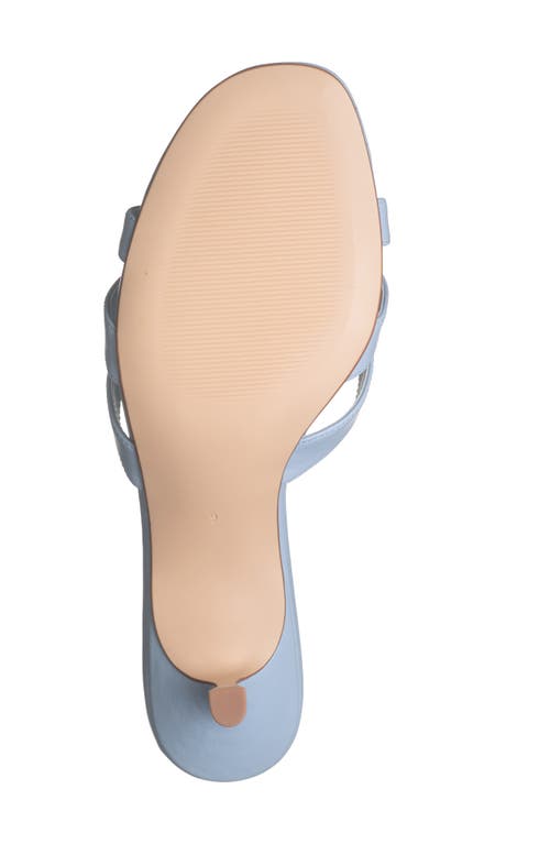 Steve Madden Cary Heeled Sandal In Light Blue