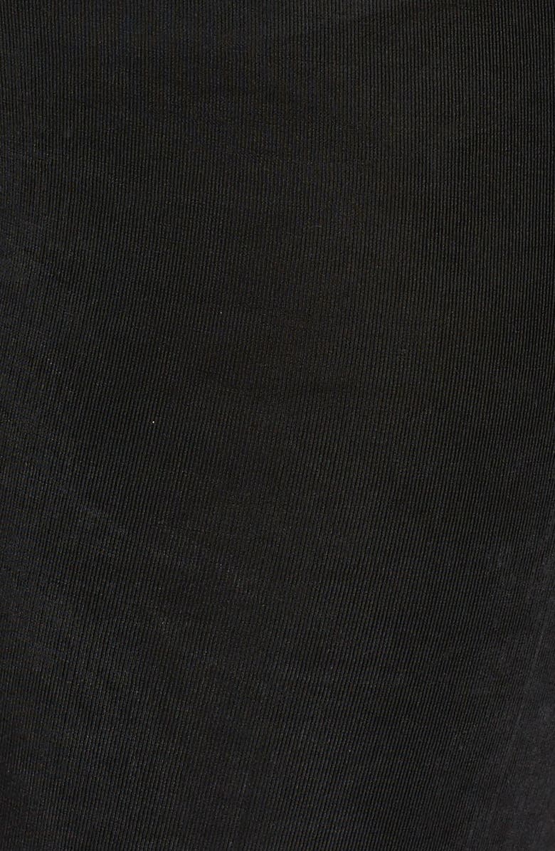 Vikki Vi High Rise Stretch Knit Slim Pants, Alternate, color, Black