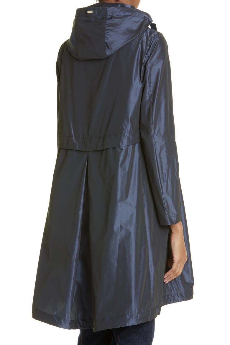 Water Repellent Hooded Taffeta Jacket, Alternate, color, 9202 / NAVY