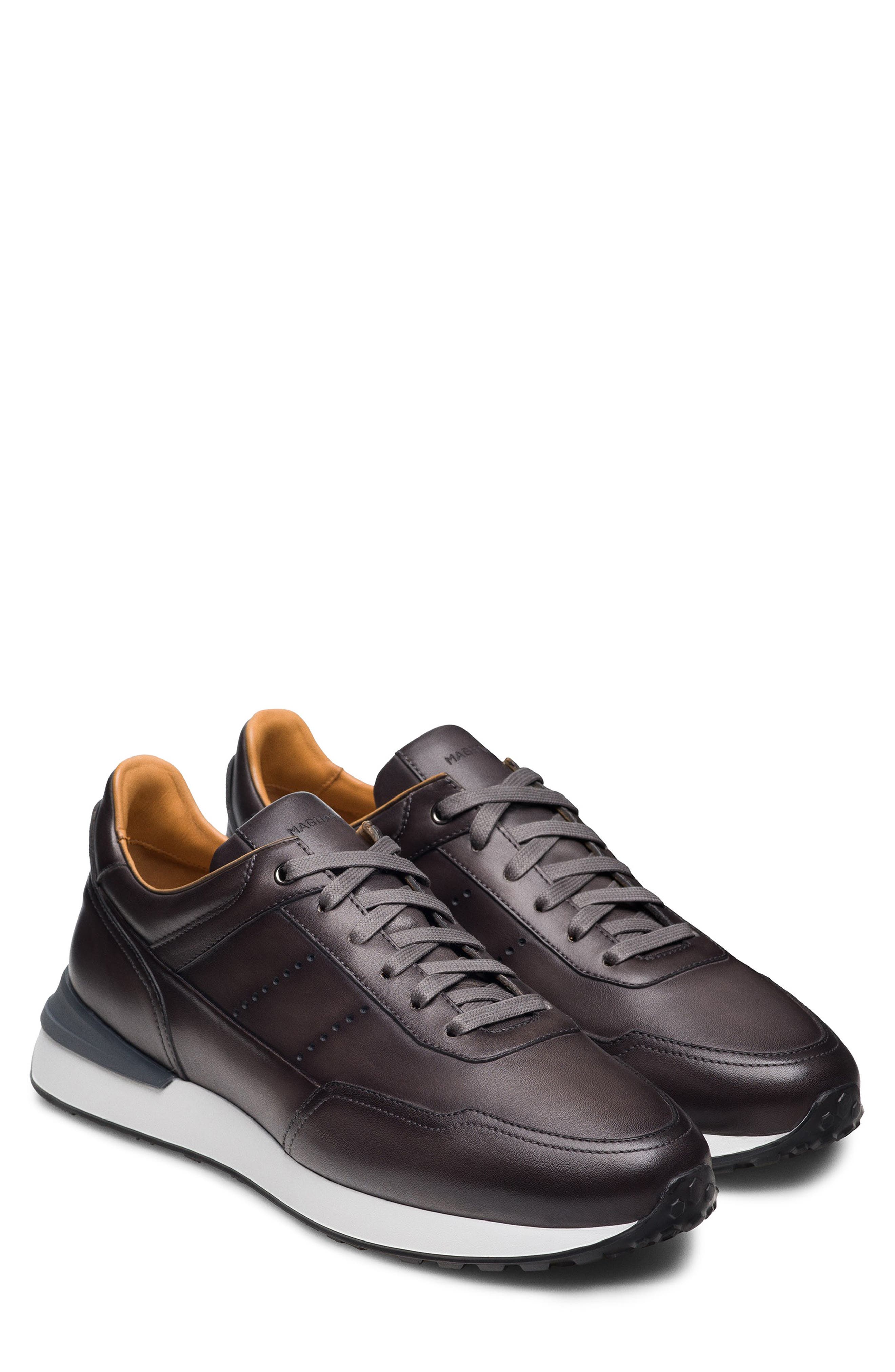 Magnanni Bravo II Sneaker, Main, color, Grey
