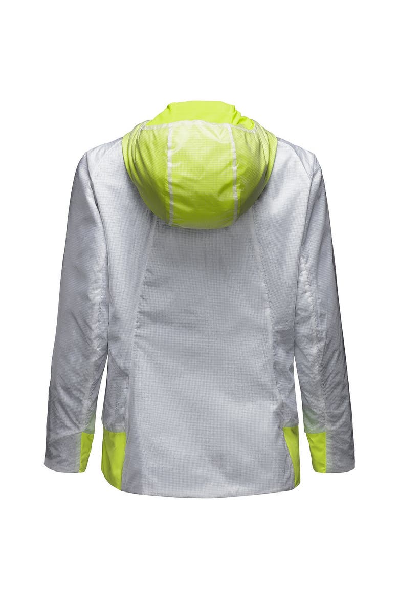 R5 Windstopper Insulated Jacket - Women's, Alternate, color, White/Neon Yellow