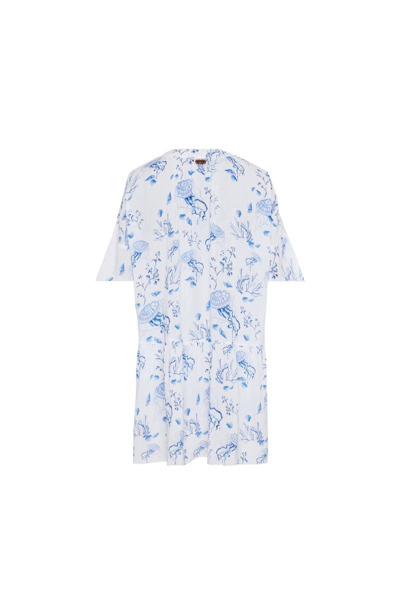 Vilebrequin Viscose Dress Medusa and Shells, Alternate, color, 