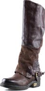 A.S.98 Perkins Croc Embossed Leather Boot
