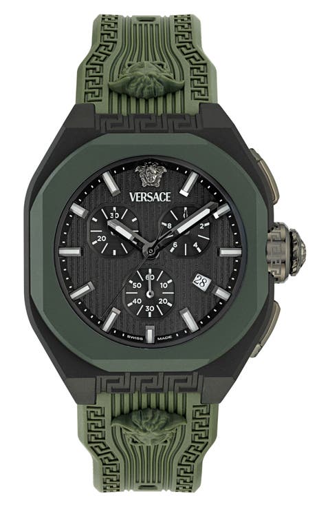 V-Legend Chronograph Strap Watch, 44mm