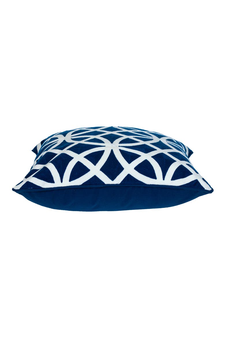 Chano Throw Pillow, Alternate, color, BLUE