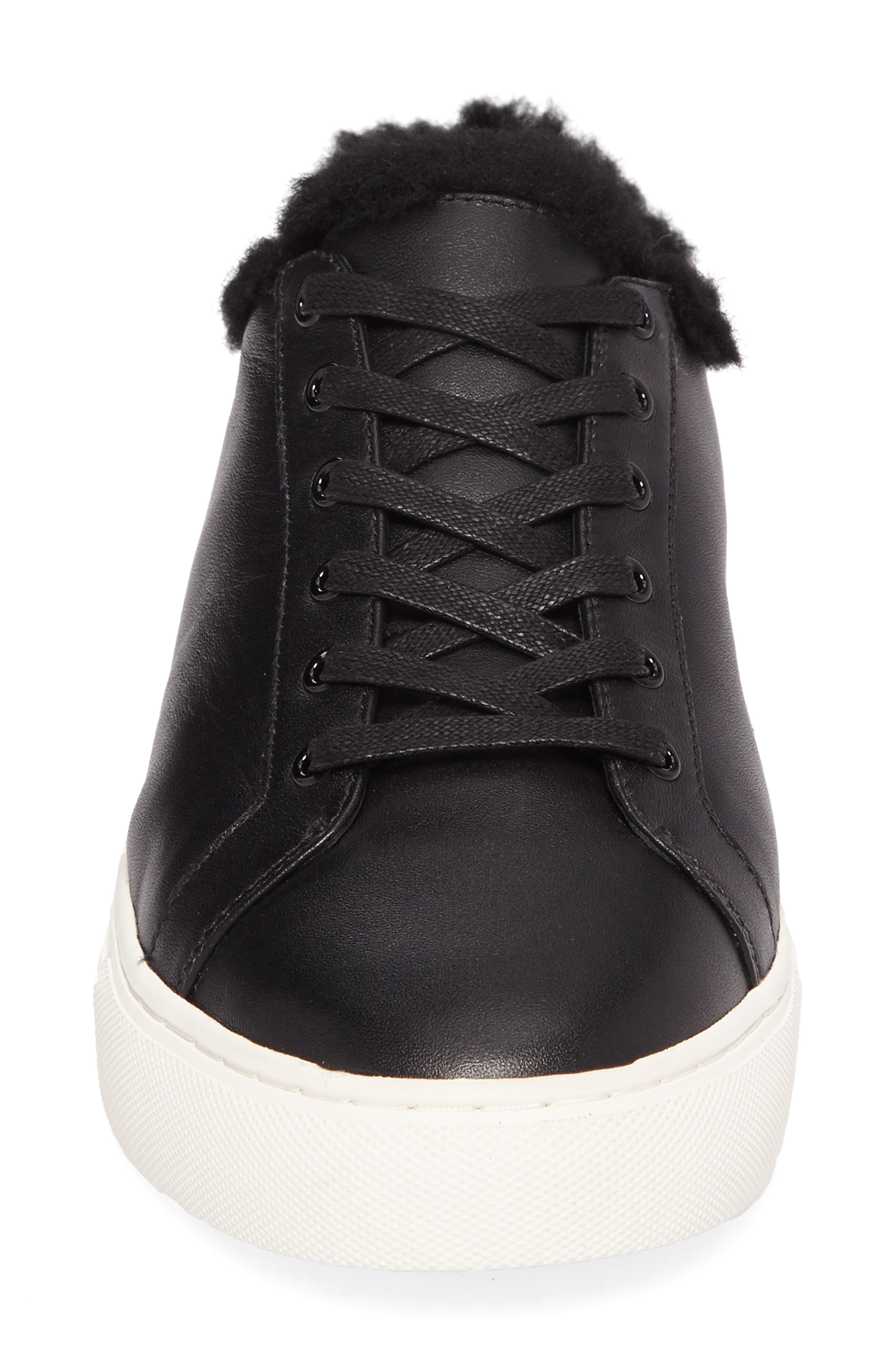 Tory Burch Lawrence Genuine Shearling Lined Sneaker, Alternate, color, 