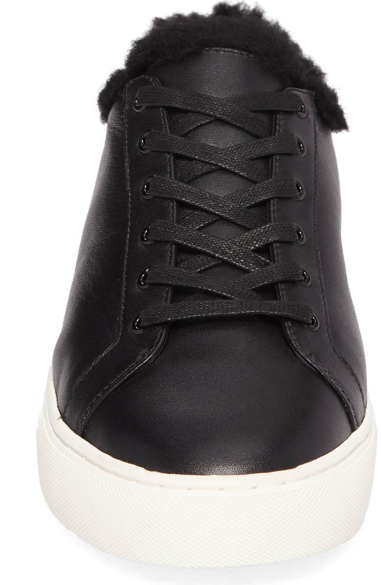 Tory Burch Lawrence Genuine Shearling Lined Sneaker, Alternate, color,
