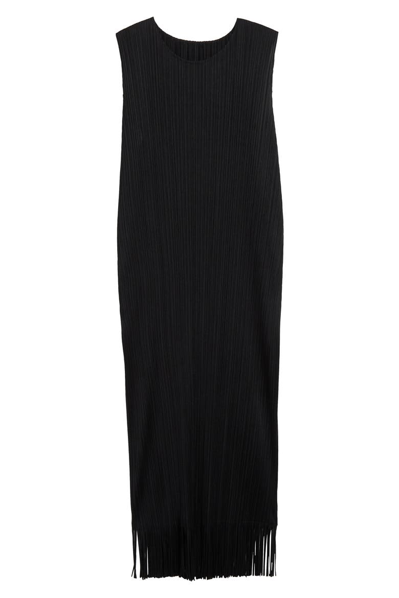 Wave Pleated Sleeveless Midi Dress (Women) | Nordstrom