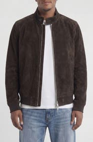 Bagatelle Genuine Suede Harrington Jacket