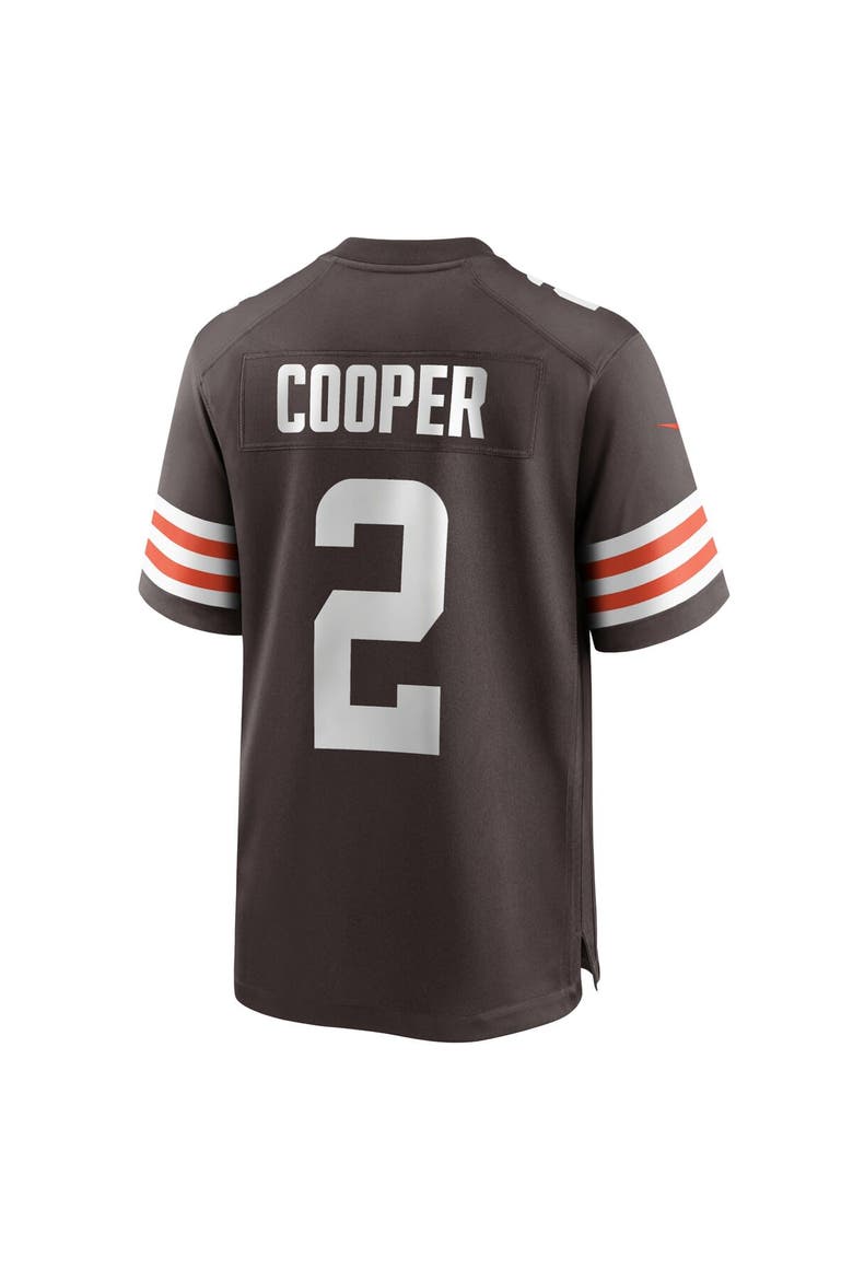 Youth Nike Amari Cooper Brown Cleveland Browns Game Jersey, Alternate, color, Brown