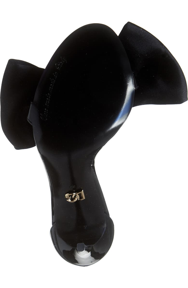 Dolce&Gabbana Keira Bow Stiletto Sandal, Alternate, color,