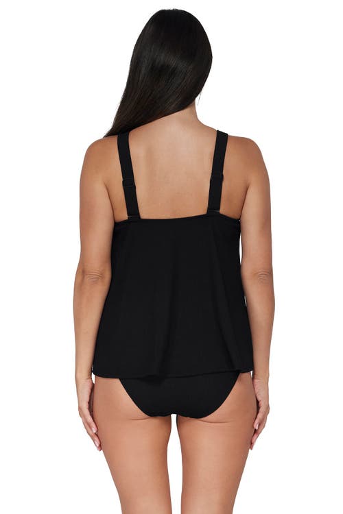 Pacifica By Sunsets Sadie Tankini In Black Pacifica